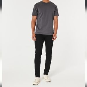 Hollister Men's Tall Black Advanced Stretch Skinny Jeans